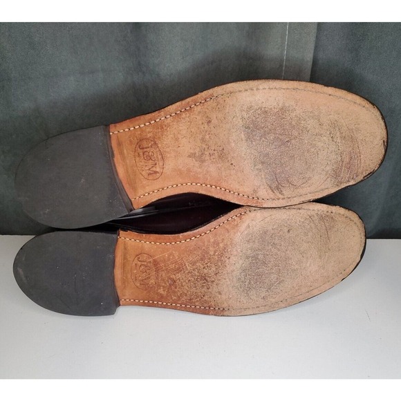 Johnston & Murphy Aristocraft USA Made Cordovan Leather Penny Loafer US 12 A - Picture 6 of 14